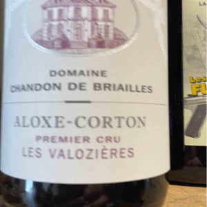 Aloxe-Corton 1er cru "Les Valozières" - Domaine Chandon de Briailles - Claude & François de Nicolay 