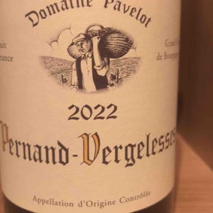 Aloxe - Corton - Domaine Pavelot - Luc & Lise Pavelot -2019