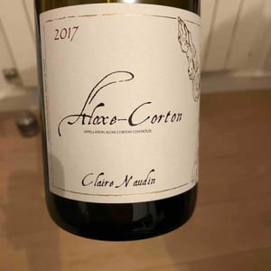 Aloxe Corton - Domaine Henri Naudin-Ferrand - Claire Naudin 