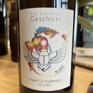 Alsace Grand Cru Kaefferkopf - Domaine Geschickt - arnaud-geschickt-aurelie-fayolle -2019