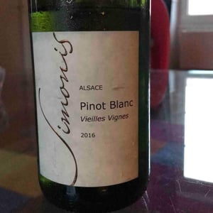 Alsace Pinot Blanc Vieille Vigne 2016