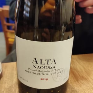 Alta Naoussa - Thymiopoulos Vineyards - Apostolos Thymiopoulos -2019