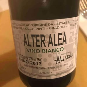 Azienda Agricola Andrea Occhipinti - Andrea Occhipinti - Alter Alea Bianco