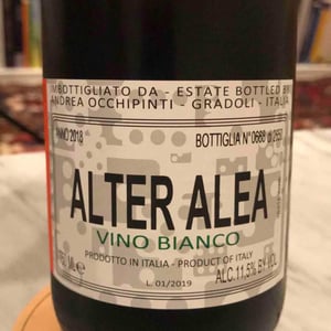 Alter Alea Bianco - Azienda Agricola Andrea Occhipinti - Andrea Occhipinti 