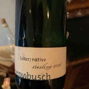 (Alter)native Riesling - Weingut Clemens Busch - Clemens & Rita Busch 