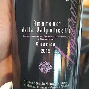 Amarone - Azienda Agricola Monte dei Ragni - Zeno Zignoli 