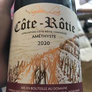 'Améthyste' Côte-Rôtie - Vignobles Levet - Agnès & Bernard Levet -2018