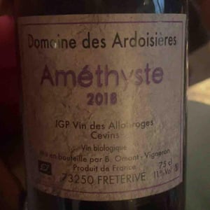 Améthyste - Domaine Des Ardoisières - brice-omont