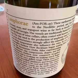 Amphorae - Minimus Wines / Omero/ Origin / Craft Wine Co. - Laura Cusick & Meredith Bell 