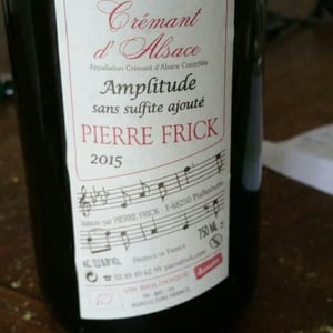 Amplitude - Domaine Pierre Frick - Jean-Pierre, Chantal et Thomas Frick 