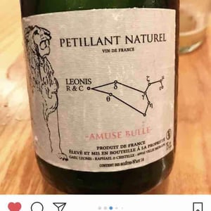 Amuse Bulle Petillant Naturel - Domaine Leonis - cristelle-raphael-champier