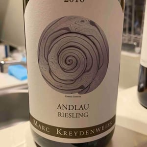 Andlau Riesling (J-Paul Checinski Label) - Marc Kreydenweiss (Andlau) - Antoine Kreydenweiss 