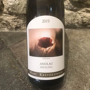 Andlau Riesling (Pierre Klotz Label) - Marc Kreydenweiss (Andlau) - antoine-kreydenweiss -2019