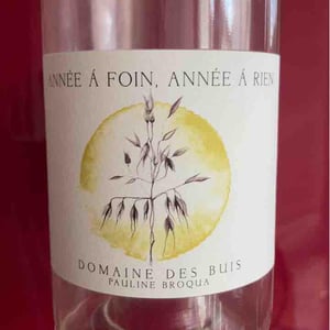 Annee A Foin, Annee A Rien - Domaine des Buis - Pauline Broqua -2021