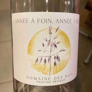 Annee A Foin, Annee A Rien - Domaine des Buis - pauline-broqua -2021