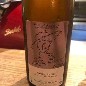 Appolinaire La Dame au Chapeau - Domaine Brand & Fils - Philippe Brand 