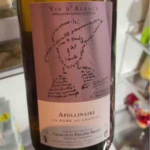 Appolinaire La Dame au Chapeau - Domaine Brand & Fils - Philippe Brand 