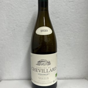 Apremont Jacquère - Domaine Chevillard - Matthieu Goury & Guillemette Renard -2020