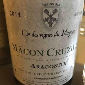 Clos des Vignes du Maynes - Julien Guillot - Aragonite