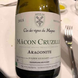 Clos des Vignes du Maynes - Julien Guillot - Aragonite
