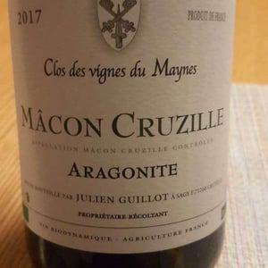 Clos des Vignes du Maynes - Julien Guillot - Aragonite
