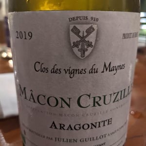 Clos des Vignes du Maynes - Julien Guillot - Aragonite