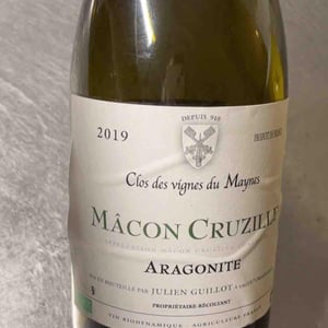 Aragonite - Clos des Vignes du Maynes - Julien Guillot 