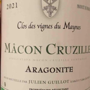 Aragonite - Clos des Vignes du Maynes - Julien Guillot 