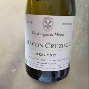 Aragonite - Clos des Vignes du Maynes - Julien Guillot 