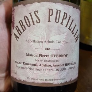 Arbois-Pupillin - Chardonnay/Savagnin - Maison Pierre Overnoy - Emmanuel Houillon & Pierre Overnoy