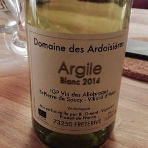 Domaine Des Ardoisières - Brice Omont - Argile Blanc