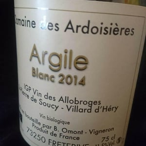 Argile Blanc - Domaine Des Ardoisières - brice-omont
