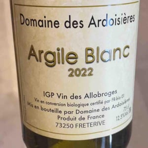Argile Blanc - Domaine Des Ardoisières - Brice Omont 