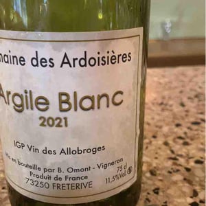 Argile Blanc - Domaine Des Ardoisières - Brice Omont