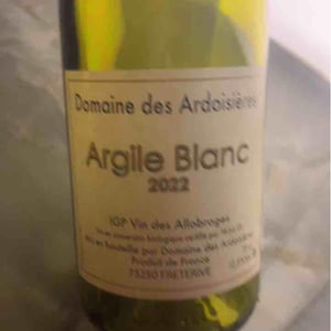 Domaine Des Ardoisières - Brice Omont - Argile Blanc
