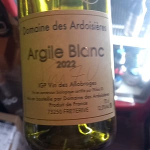 Argile Blanc - Domaine Des Ardoisières - Brice Omont 