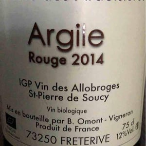 Domaine Des Ardoisières - Brice Omont - Argile Rouge