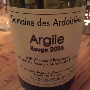 Argile Rouge - Domaine Des Ardoisières - Brice Omont 