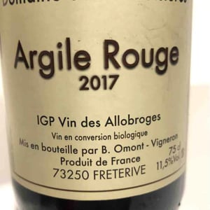 Argile Rouge - Domaine Des Ardoisières - brice-omont