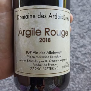 Argile Rouge - Domaine Des Ardoisières - brice-omont