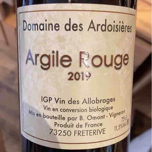 Argile Rouge - Domaine Des Ardoisières - brice-omont