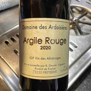 Argile Rouge - Domaine Des Ardoisières - Brice Omont 