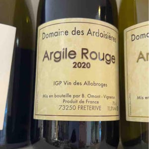 Argile Rouge - Domaine Des Ardoisières - Brice Omont 