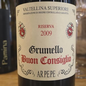 Grumello Buon Consiglio Riserva - Arpepe - Arturo, Guido, Isabella & Emanuele Pelizzatti Perego -2009