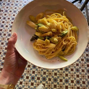 Asparagus Carbonara - Villa Bardon - 700354