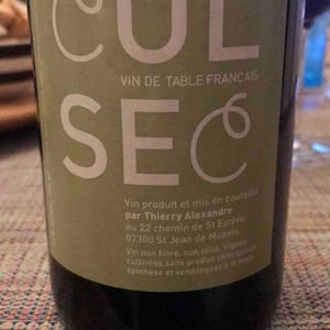 Cul Sec - Thierry Alexandre - Thierry Alexandre 