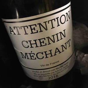 Le Clos des Treilles - Nicolas Reau - Attention Chenin Méchant