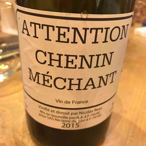 Le Clos des Treilles - Nicolas Reau - Attention Chenin Méchant