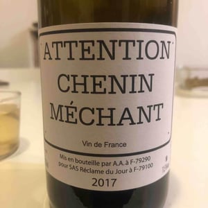 Attention Chenin Méchant - Le Clos des Treilles - nicolas-reau