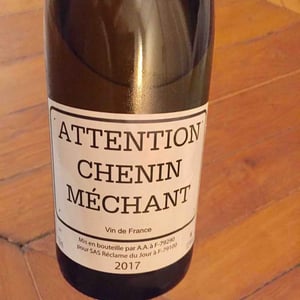 Attention Chenin Méchant - Le Clos des Treilles - Nicolas Reau 